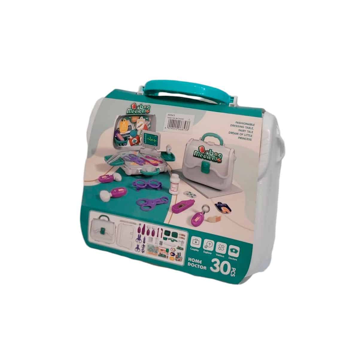 Set De Doctor Juguete Valija Maletin Mini Doctor + 11 Pzas