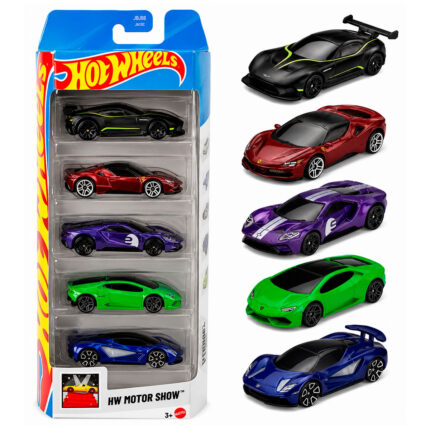 Autos Hot Wheels Pack x5 Surtidos