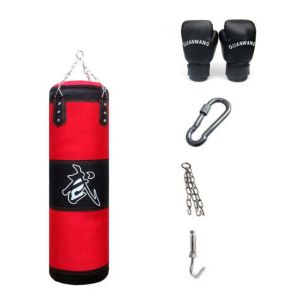 Kit De Boxeo Completo Adulto Bolsa + Guantes