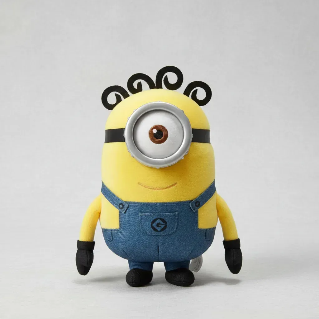 Peluche James Minion Con Gafas 3d 22 Cm Phi Phi Toys